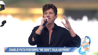Charlie Puth - We Don't Talk Anymore (Live from The TODAY Show)