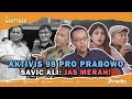 LANTURAN | Demi Kuasa atau Amnesia, Aktivis 98 Pro Prabowo? Savic Ali: JAS MERAH!