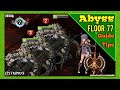 EPIC SEVEN Abyss Floor 77 Ravi Boss [Team Silk Kluri Angelica Bellona] Epic 7 Guide Tips (No Diene)