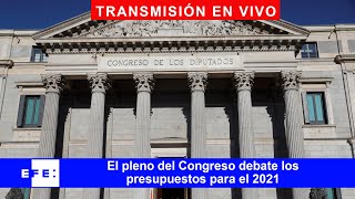 🔴📡 Pleno del Congreso de los Diputados