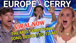 Aahmad wins Simon Cowell's GOLDEN BUZZER with stunning Europe |Auditions | BGT 2025