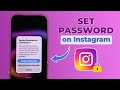 How to Set Password on Instagram App! [Lock with Passcode]