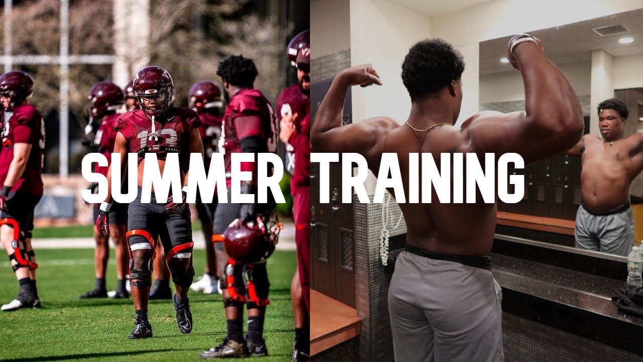 How A D1 Football Player Trains Youtube