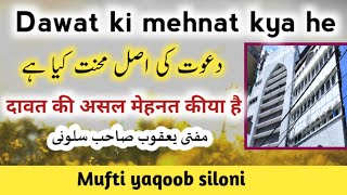 mufti yaqoob saloni  /मुफ्ती याकूब सिलोनी / बयान दावत की असल मेहनत क्या है/ मरकज निजामुद्दीन