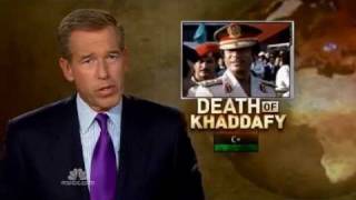 Qaddafi Is Killed as Libyan Forces Take Sirte (October 20, 2011 - NBC)