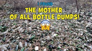 The Mother of All Bottle Dumps! - Bottle Digging Toronto Canada - Metal Detecting Canada