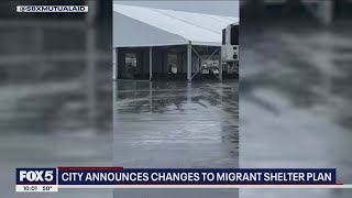 NYC to move migrant shelter over flooding concerns