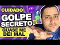 NOVO GOLPE que te rouba e você NÃO VÊ (Nubank, Inter, Facebook, etc) CUIDADO! Golpe da mão fantasma