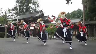 鬼柳鬼剣舞　二番庭　ふるさと芸能まつり　2018　Niban Niwa by Oniyanagi Onikenbai in the Furusato Geinou Matsuri