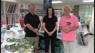 Let's Visit the Oldest Continuous Running Quilt Shop in Florida - Calico Station in Orange Park!