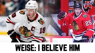 Former Hab Dale Weise: Did Toews really know what happened to Kyle Beach?