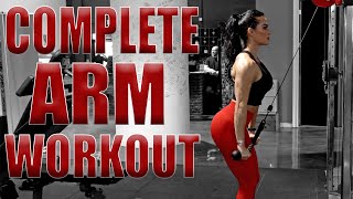Defined Arms Workout | Techniques to Make Progress Faster