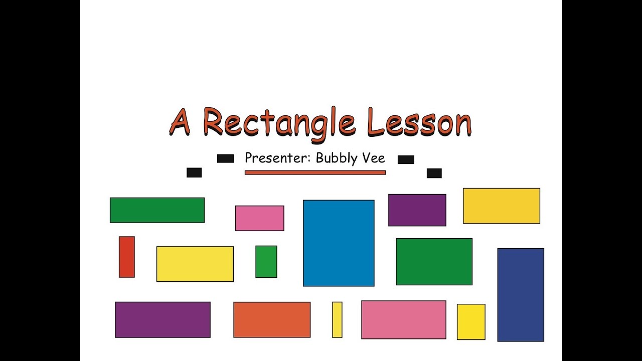 Shape Lesson - Rectangle Lesson - Shape Activity - YouTube