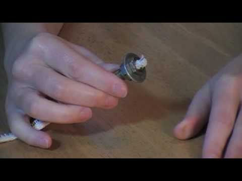 How to turn a wine bottle into an oil lamp using found ... How to turn a wine bottle into an oil lamp using found ...