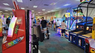 Arcade Tour Chuck e Cheeses Modesto CA