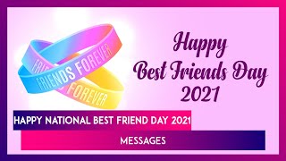 Happy National Best Friend Day 2021 Messages: Images, Friendship Quotes & Greetings for Special Day