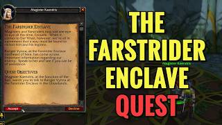 The Farstrider Enclave Quest Wow Tbc