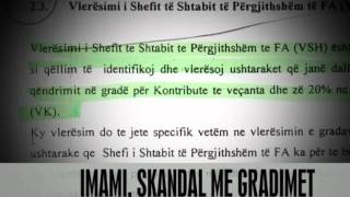 Imami, skandal me gradimet - Vizion Plus - News - Lajme