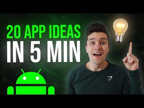 20 ideas de aplicaciones para Android en 5 minutos (de FÁCIL a HARDCORE)