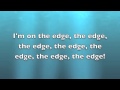 Lady Gaga - The Edge of Glory Lyrics - Lyrics on screen