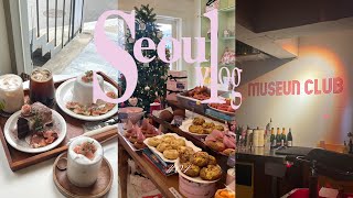 【Seoul Vlog】ホンデ周辺の穴場カフェ\u0026ご飯vlog🇰🇷弘大|合井|上水|文来