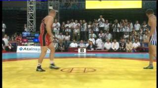 96kg - Jacob Varner (USA) vs Taimuraz Tigiyev (KAZ) 2011 world championship