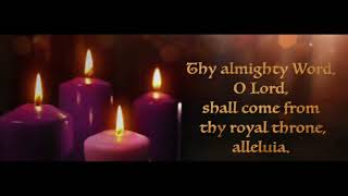 Fourth Sunday of Advent (Vespers Antiphon)