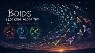 How Birds Move Without a Leader | The Boids Algorithm Explained