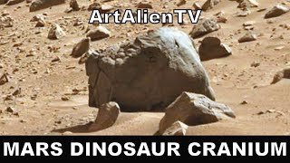 Dinosaur Found on Mars - Pachycephalosaurus Cranium - SD1