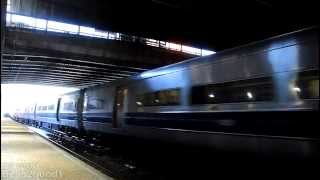 Metro-North Commuter RR: PM Peak Trains at Melrose, NY RR [Diesels \u0026 EMUs]