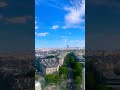 Paris from Arc de Triomphe Rooftop #france