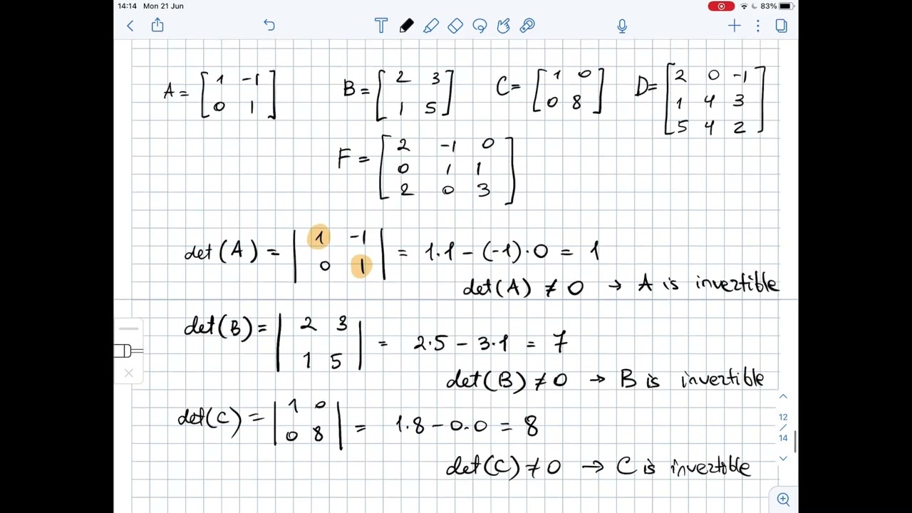 Consider The MatricesA=\begin{bmatrix}1 & -1 \\0 & 1 \end{bmatrix},B ...