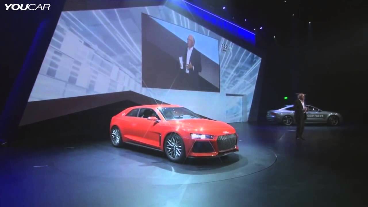 Audi Sport Quattro Laserlight Concept Unveiled At CES 2014 - YouTube