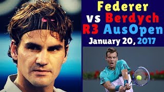 π
Roger Federer vs Tomas Berdych β Australian Open 2017 R3 β Highlights HD β ITA Language π