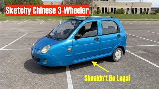 The Snyder ST600-C is a weird Chinese 3-Wheeler | Featuring WatchJRGo