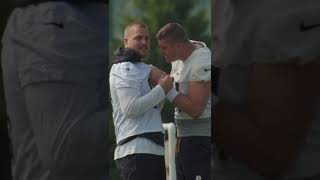 Pat Freiermuth MIC’D UP at OTAs 🎙| #NFL #shorts #Steelers