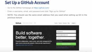 Data Scientist's Toolbox: Github