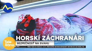 Horská záchranná služba | Teleráno