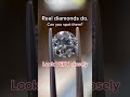 how to tell real or fake diamonds by inclusions