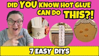 7 GENIUS Ways to Use Hot Glue (That Aren’t Just Gluing Stuff!) 🔥