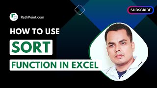 How to use SORT Function in Excel