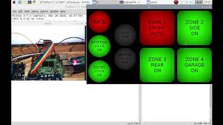Heating & Security Control Part 20 - Raspberry Pi coding python tkinter gui