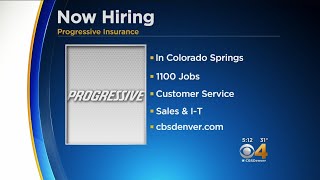 Progressive Insurance To Hire 1,100 In Colorado