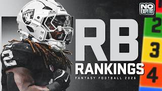 RB Draft Rankings and Tiers for Fantasy Football 2026