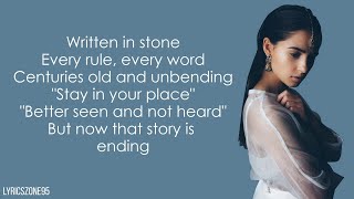 Naomi Scott - Speechless (Lyrics) (From "Aladdin") | Alzate Letra - 1 Hour