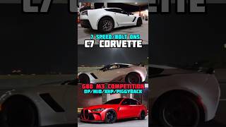 C7 Z06 CORVETTE BOLT ONS VS G80 BMW M3 COMPETITION BOLT ONS / PIGGYBACK #m3 #bmw #corvette