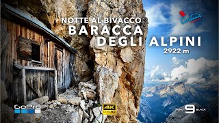 BARACCA DEGLI ALPINI  + Alba sulla Tofana di Dentro | Cortina d'Ampezzo - Dolomiti [4K]