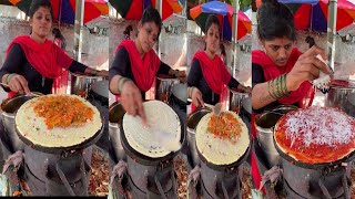 Famous Nandani Dosa Breakfast of Mumbai | Indian Street Food @saburhasanvlogs