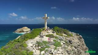 La pointe des châteaux, un site exceptionnel et classé en Guadeloupe