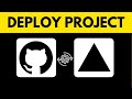 How To Deploy GitHub Project on Vercel 2025 (QUICK GUIDE)